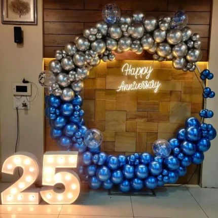 Celebration 25th Anniversary Ring Decoration
