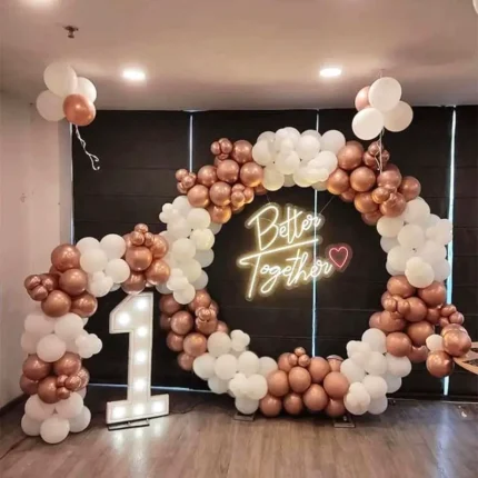 Better Together Balloon Ring Decor