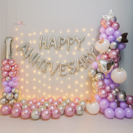 Lavender Rose Anniversary Decoration