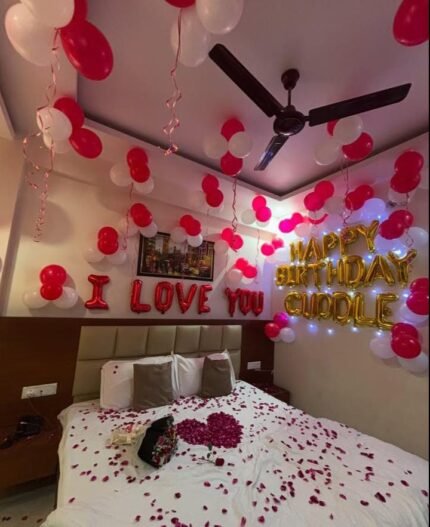Birthday Love Balloon Room Decor