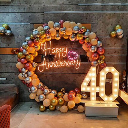 Happy Anniversary Ring Decoration