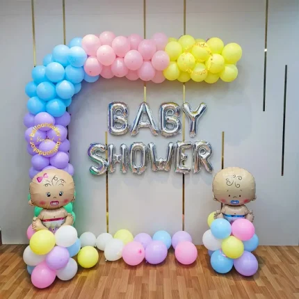 Premium Simple Balloon Arch for Baby Shower Collection