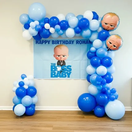 Premium Boss Baby Balloons Decoration